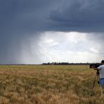 Gordo拍摄临近的暴风雨