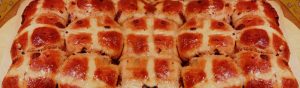 Homemade Hot Cross buns