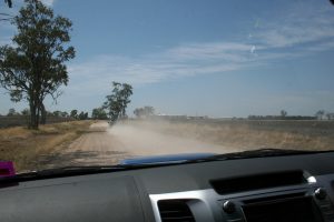 On the road to Graham's farm