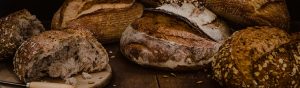 Artisan breads made with premium organic flours