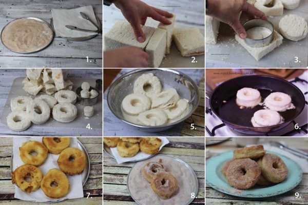 Step by step guide to making donuts with Kialla pancake mix